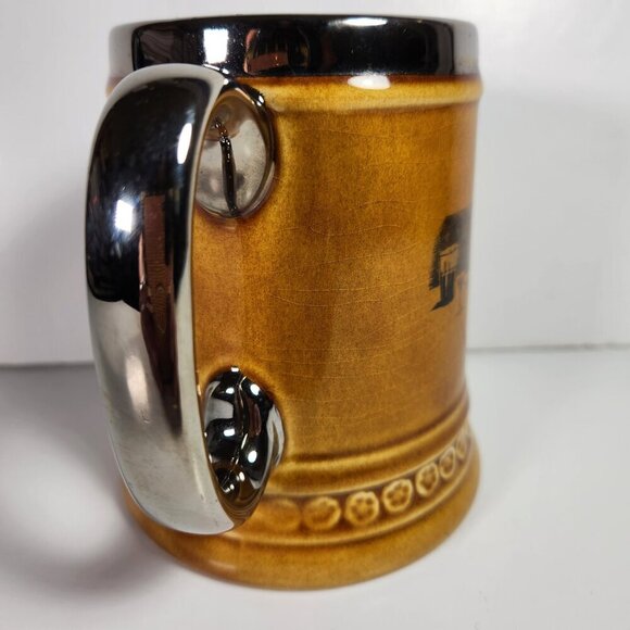 Lord Nelson Ware Beer Stein Silent Night Elijah Cotton Stafford England 70s - Picture 3 of 7